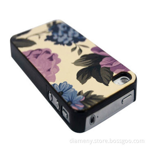 PU leather sticker case for iPhone